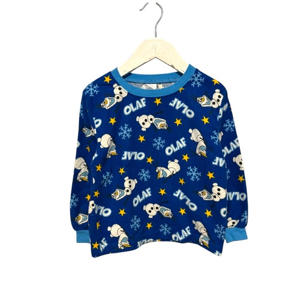 ⭐️ 5/$30 Disney Kids Frozen Pajama Set size 4T - Picture 2 of 4